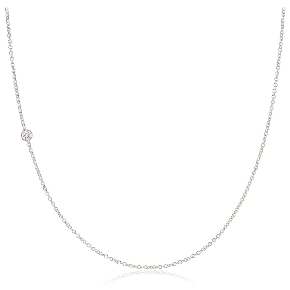 Silver Necklace with Intricate Design